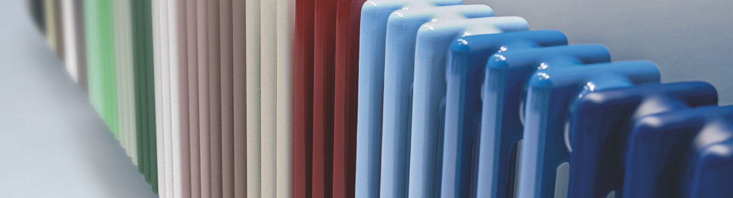 Zehnder-RAD-Charleston-New Colour World Photograph Zehnder Charleston Decorative radiator Angled view