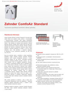 Zehnder_CSY_ComfoAir-Standard_TES_CZ-cz