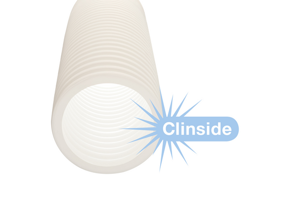 Cut-Out Zehnder ComfoTube Flow Comfortable indoor ventilation Front view