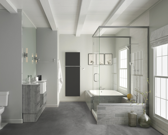 Rendering Fina Lean Bar Decorative radiator 