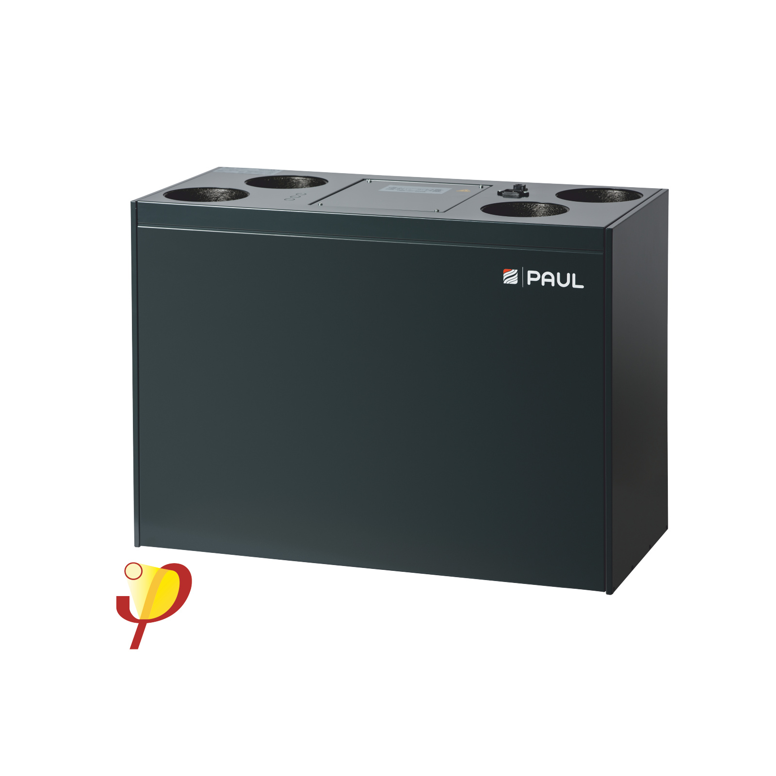 Cut-Out Focus 200 Comfortable indoor ventilation Front view