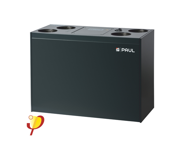 Cut-Out Focus 200 Comfortable indoor ventilation Front view