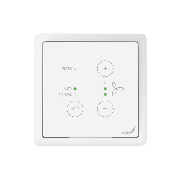 Cut-Out Zehnder ComfoSwitch C Comfortable indoor ventilation 