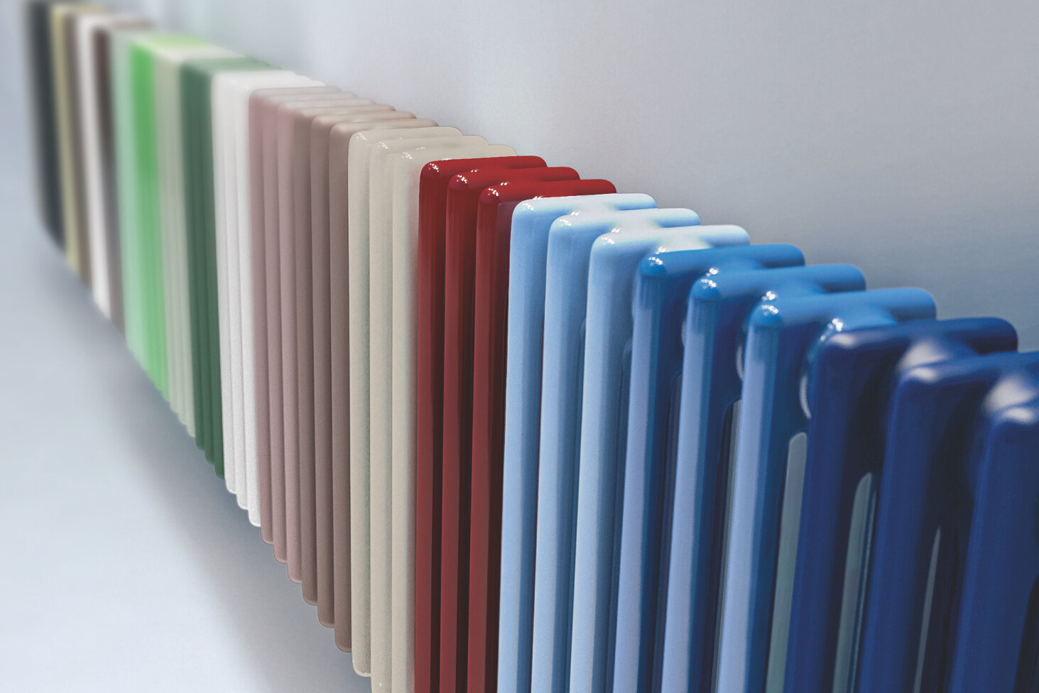 Zehnder-RAD-Charleston-New Colour World Photograph Zehnder Charleston Decorative radiator Angled view