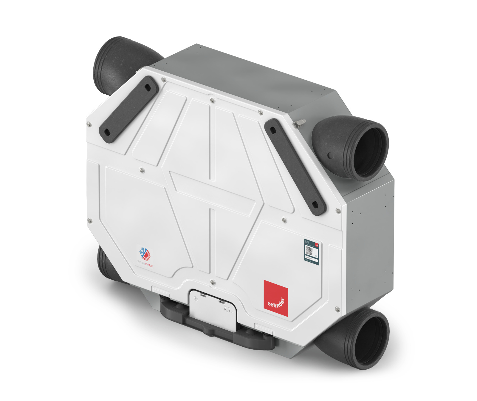 Plochá větrací jednotka Zehnder ComfoAir Flex je ideálním řešením výkonného komfortního větrání, nenáročným na prostor pro instalaci.