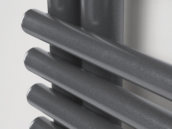  Zehnder Forma Spa Asym Decorative radiator Front view