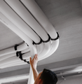 Photograph Zehnder ComfoFix Link CT Comfortable indoor ventilation Bottom view