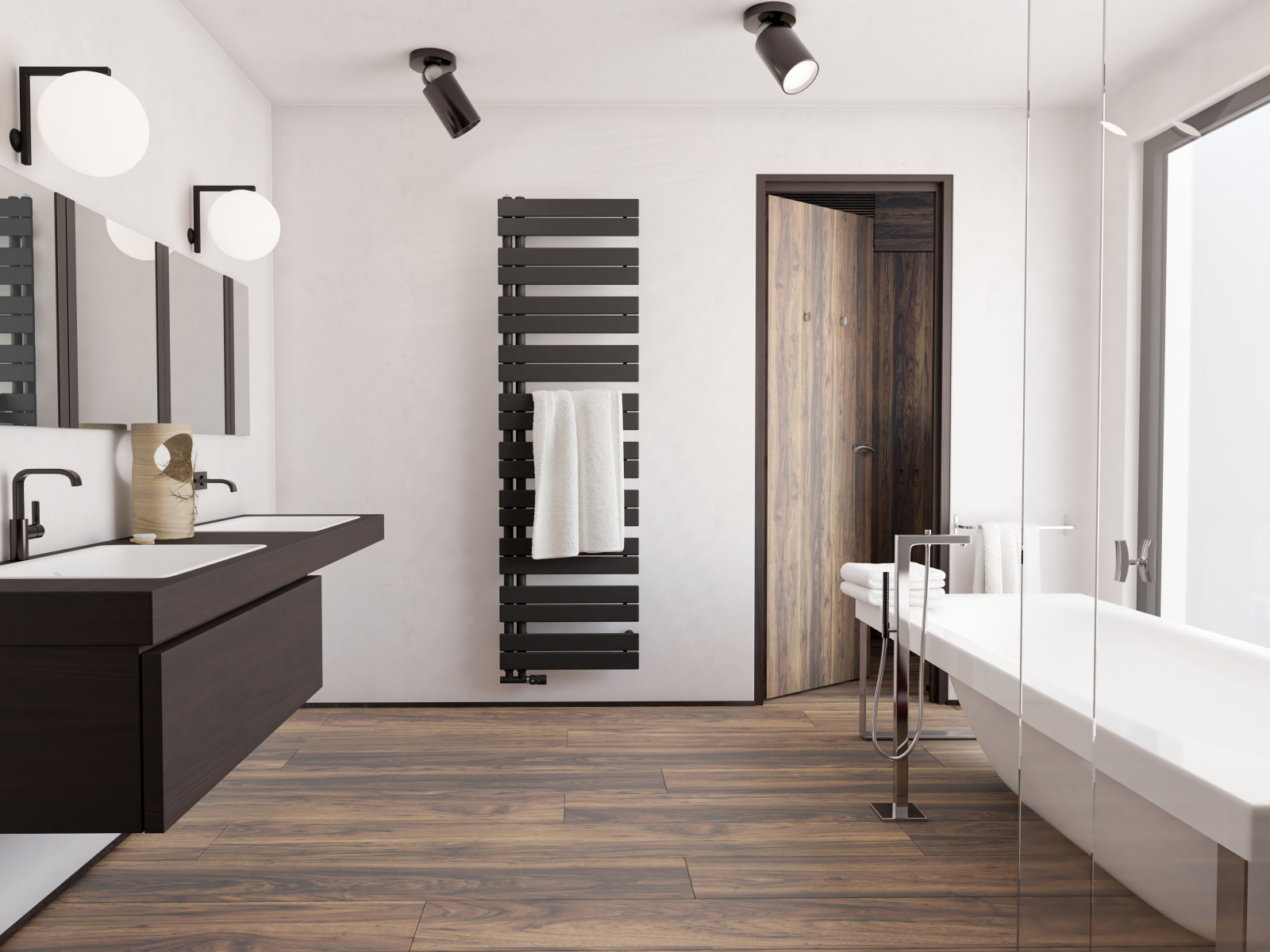 Rendering Decorative radiator Front view