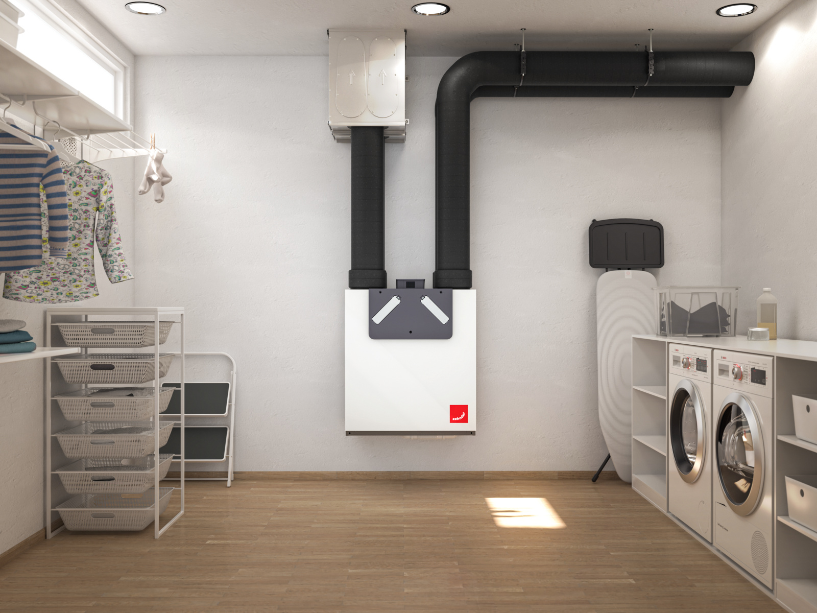 Rendering Comfortable indoor ventilation 