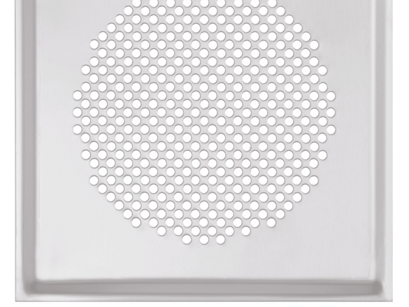 Cut-Out Zehnder ComfoGrid CLRF/TVA Comfortable indoor ventilation Front view