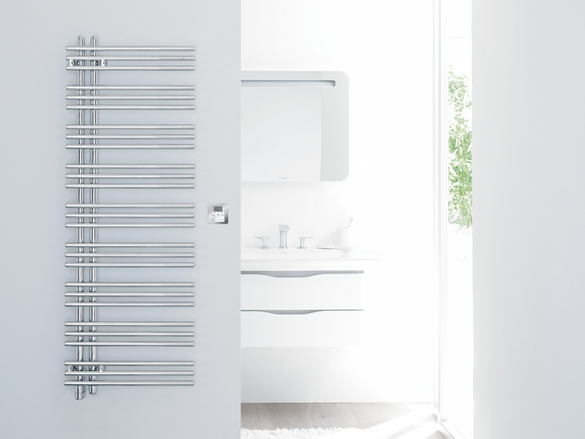 Rendering Zehnder Yucca Asym Decorative radiator 