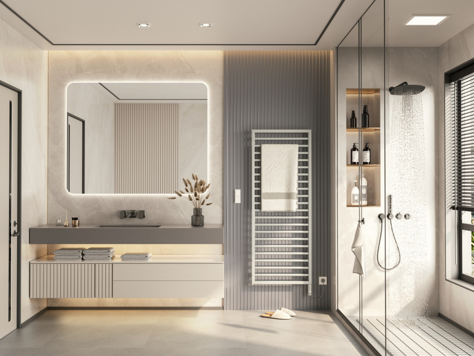 Zehnder Subway Koupelna s topným tělesem Zehnder Subway