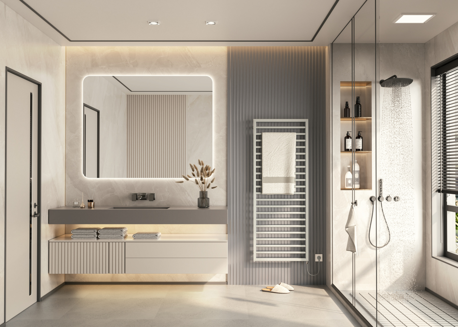 SUB-150-060, Subway Light Grey, IHE Traffic Grey, IHE Chrome,