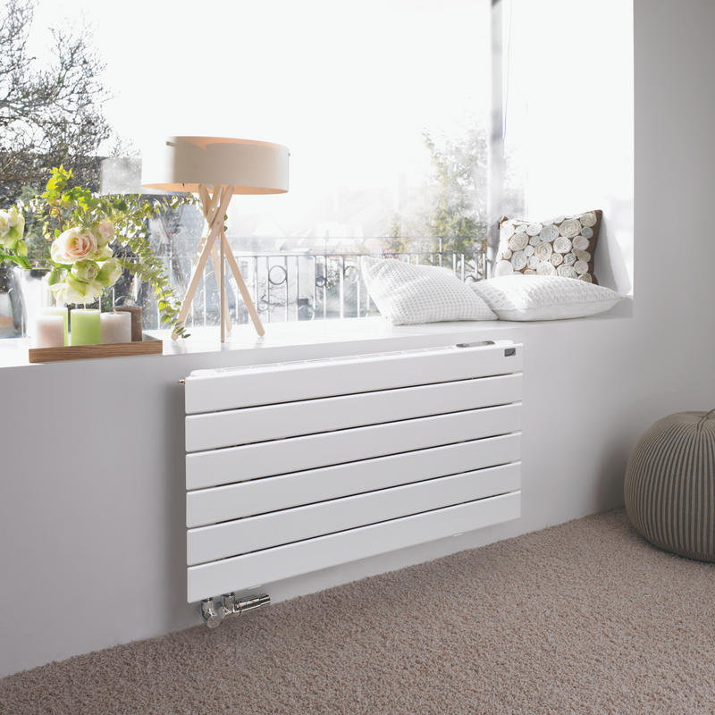 Rendering Zehnder Nova Neo Decorative radiator Front view