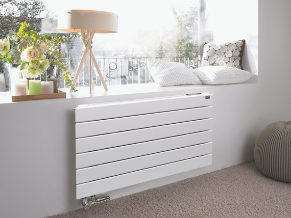 Moderní radiátory Zehnder jsou navrženy pro použití s nízkoteplotními topnými systémy.