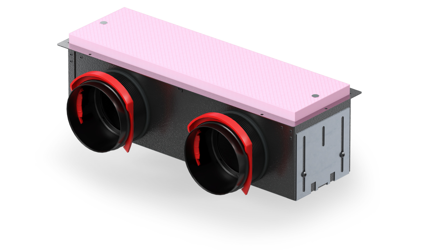 Zehnder CLD-P/CLD-WC je dostupný také s moderním způsobem připojení Zehnder RapidLock.