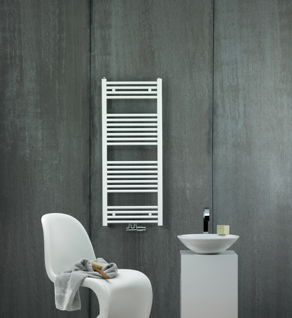 Rendering Zehnder Aura Decorative radiator Front view