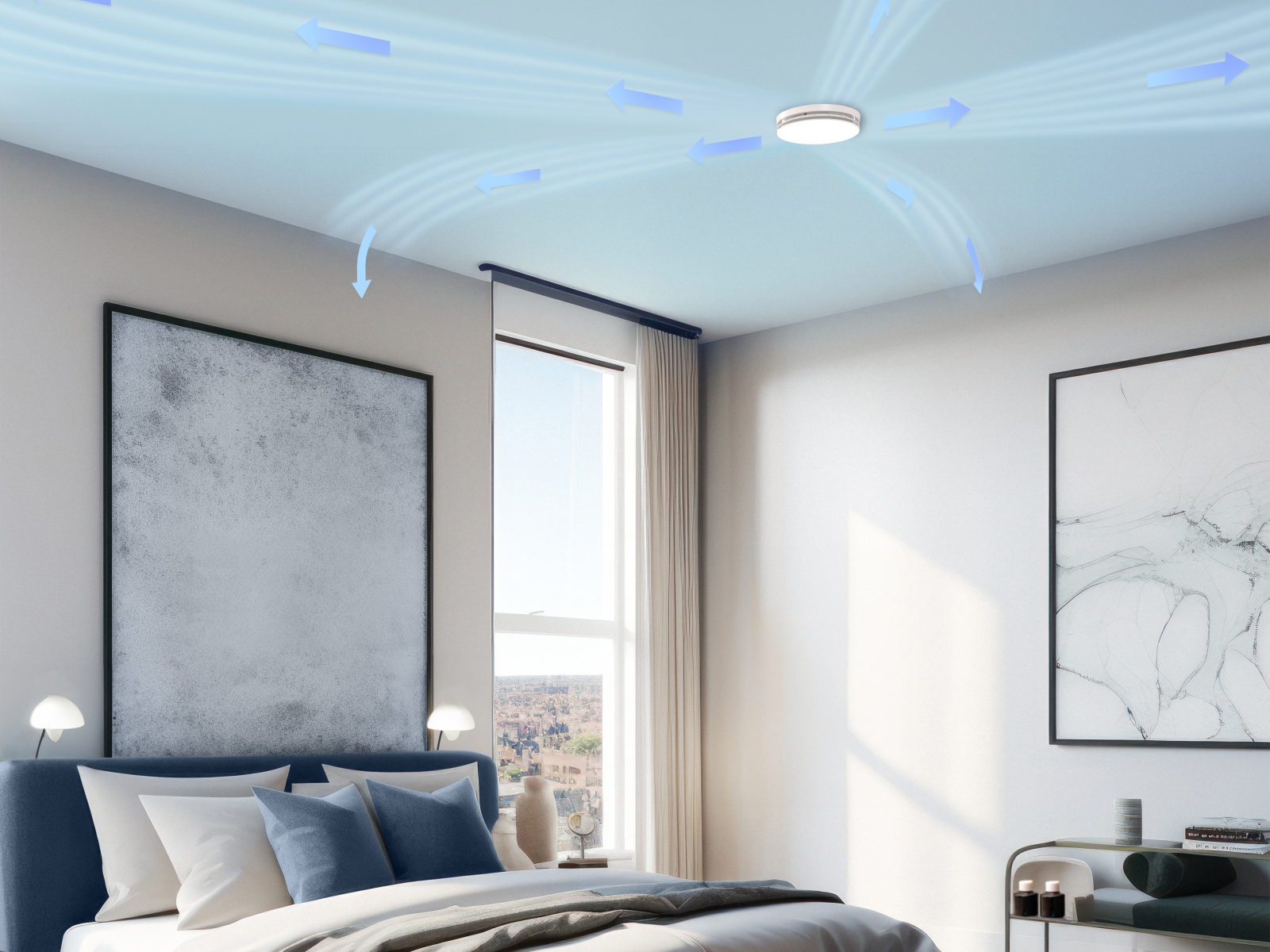 Talířový ventil Zehnder ComfoValve Luna