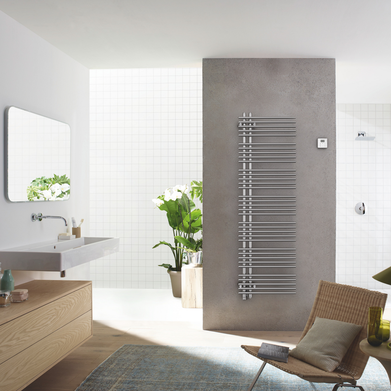 Elektrický koupelnový radiátor Zehnder Yucca Asym