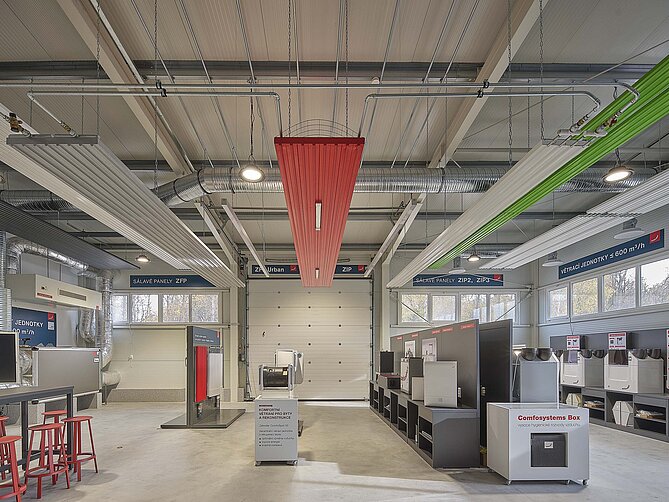 Moderní praktické Zehnder Climate Center posouvá možnosti vzdělávání v našem oboru na novou úroveň.