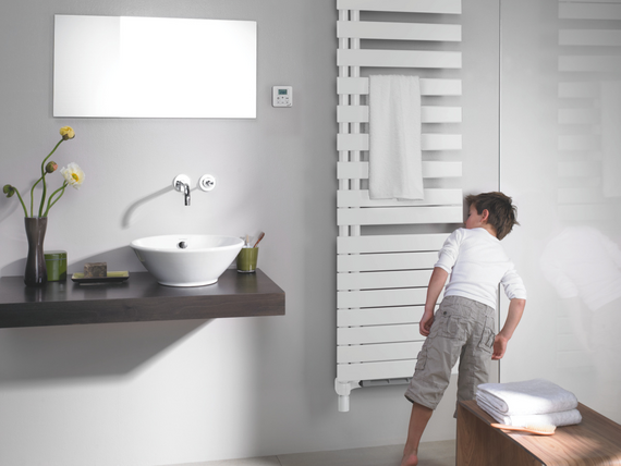 Zehnder Roda Twist Spa Air Rendering Decorative radiator