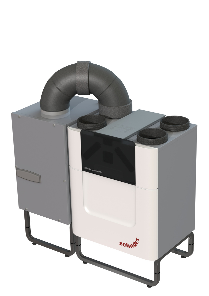 Cut-Out Comfortable indoor ventilation 3D view