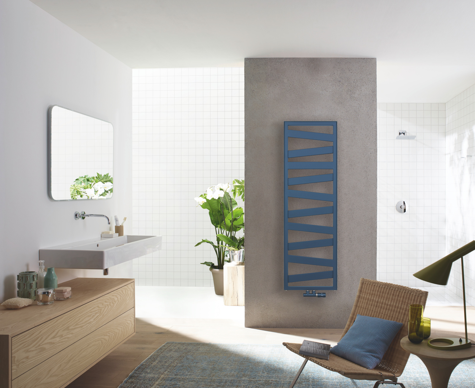 Rendering Zehnder Ribbon Decorative radiator 