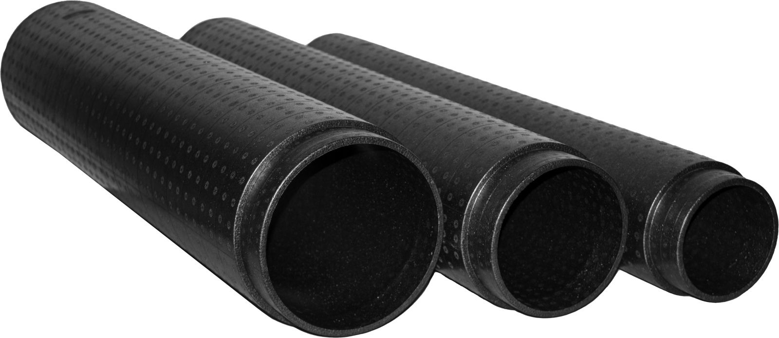 Cut-Out Zehnder ComfoPipe Compact Comfortable indoor ventilation Angled view