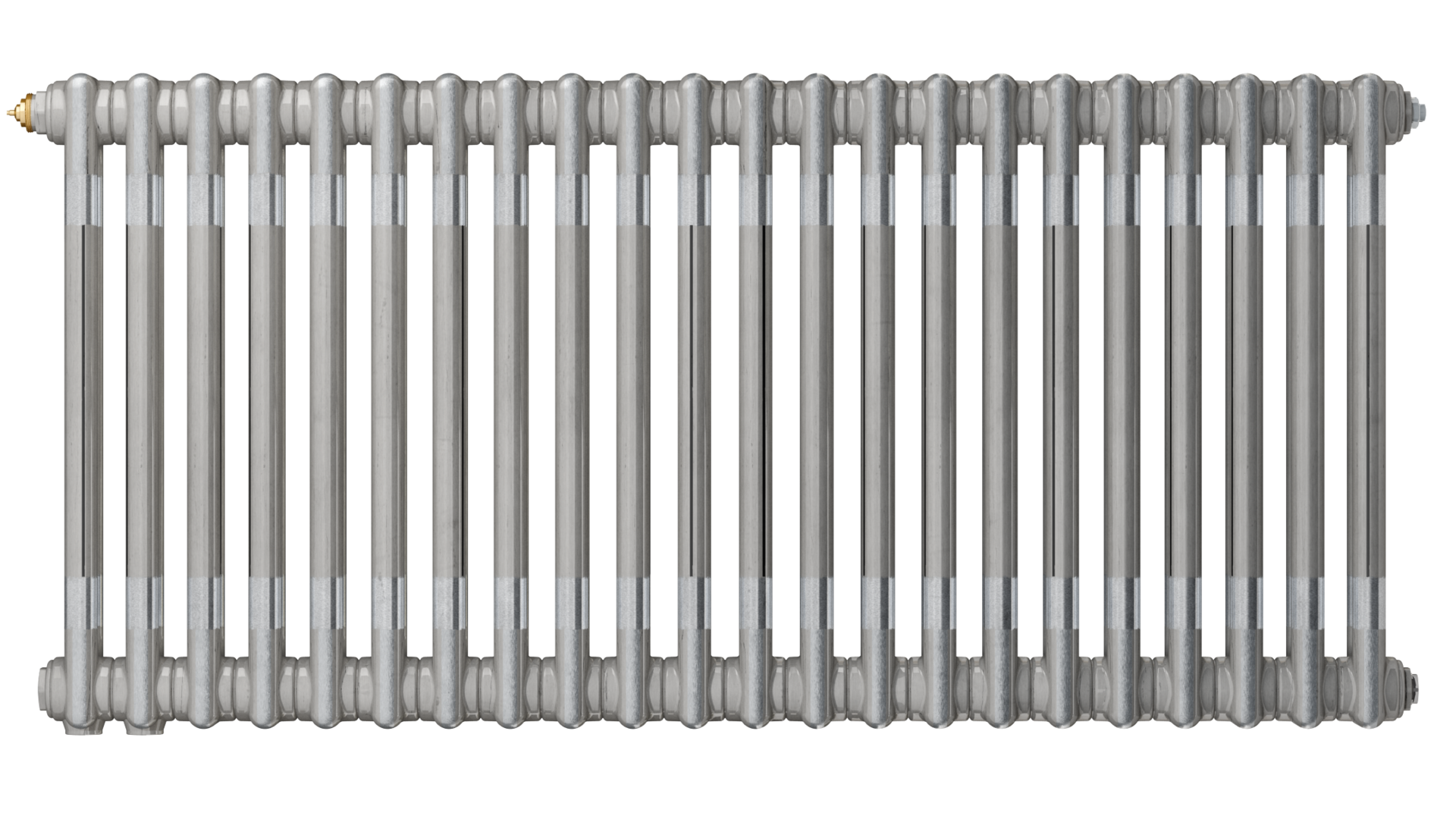 Rendering Zehnder Charleston Decorative radiator Front view