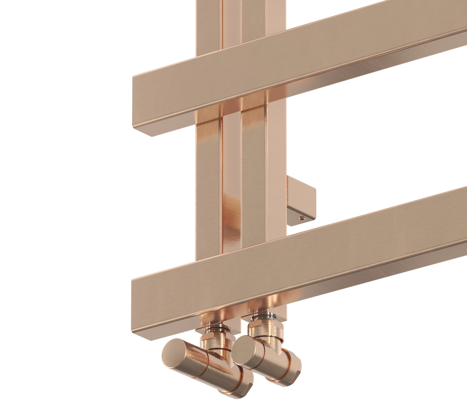 Zehnder Alban - kartáčovaný bronz Detail radiátoru Zehnder Alban v provedení kartáčovaný bronz