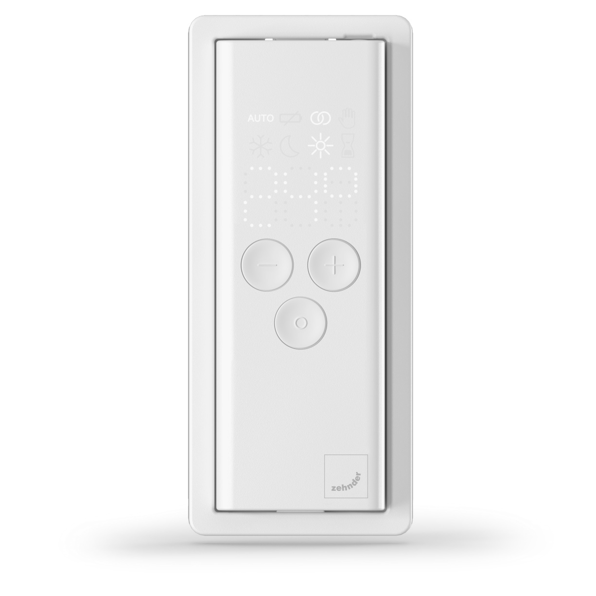 Cut-Out Remote Control Easy (RCE) Decorative radiator Front view