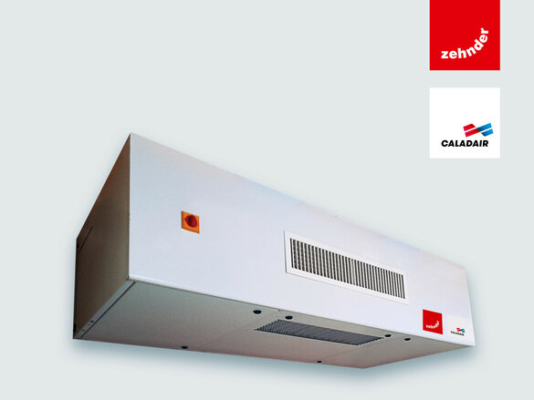 Cut-Out Zehnder Eversky Schoolventilation Comfortable indoor ventilation Angled view