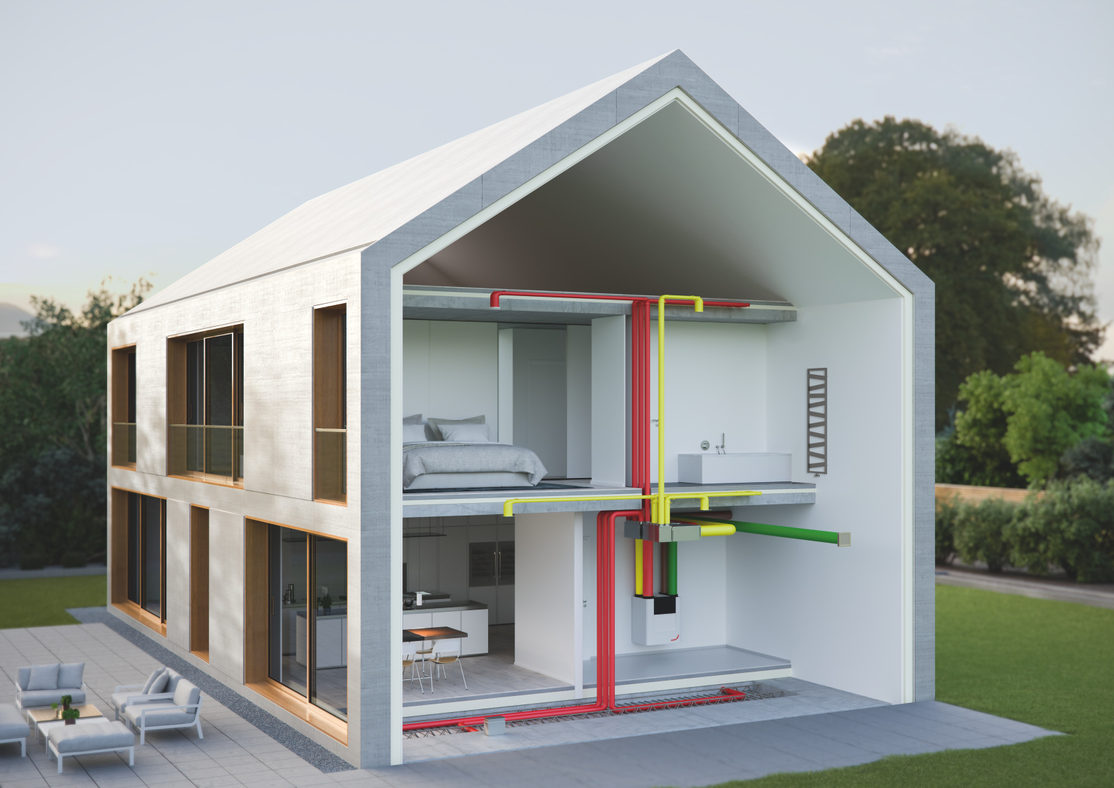 Zehnder_CSY-House-Graphic-CAQ-ST-In-OnFloor-technical-room-garden-Ribbon