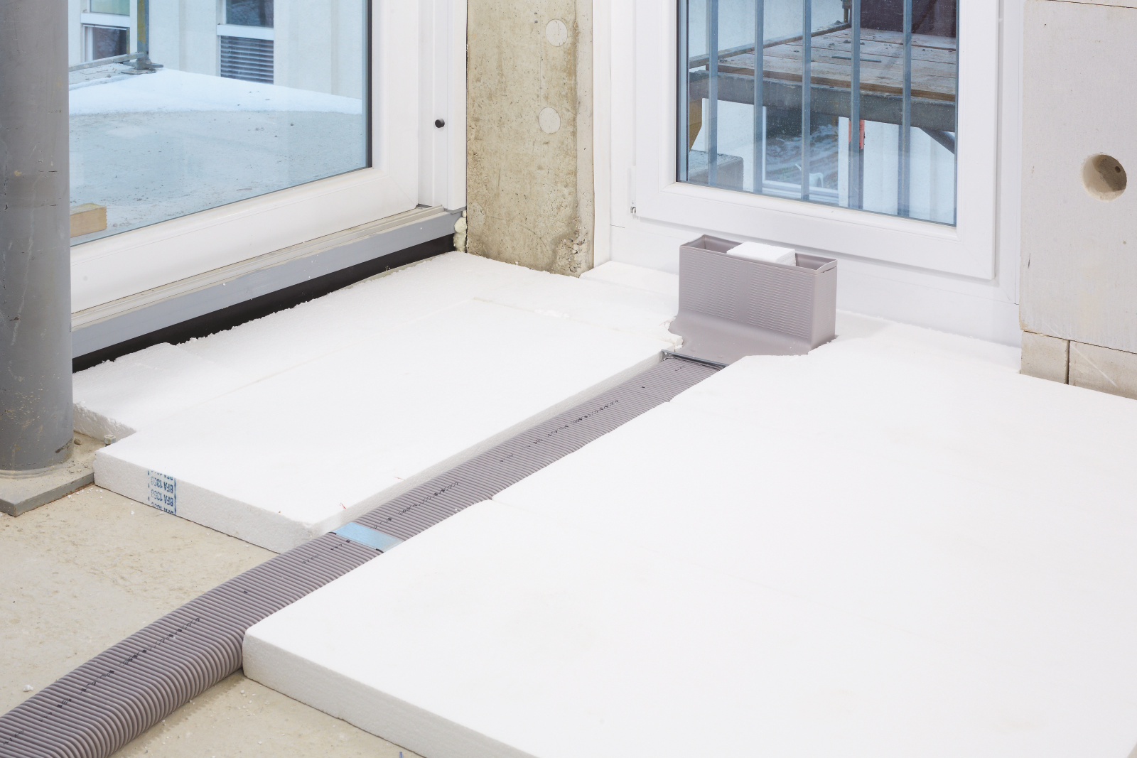 Reference Zehnder ComfoTube flat 51 Comfortable indoor ventilation Top view