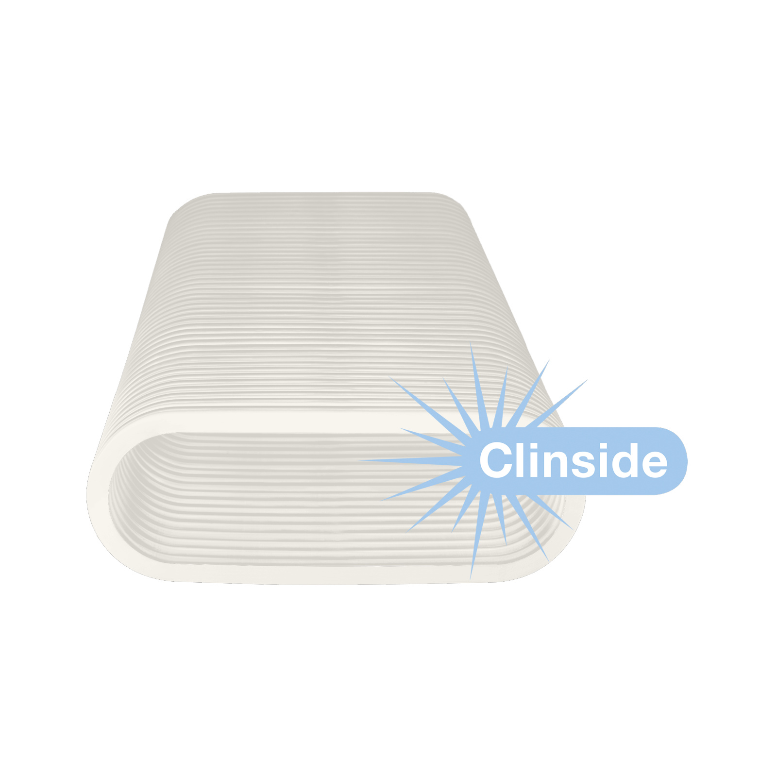 Cut-Out Zehnder ComfoTube flat 51 Comfortable indoor ventilation Front view