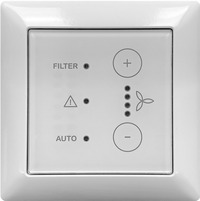 Cut-Out Zehnder ComfoAir 70 Comfortable indoor ventilation Front view