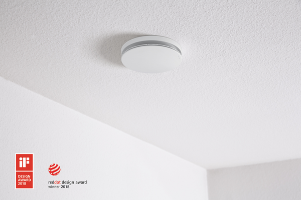 Rendering Zehnder ComfoValve Luna E125 Comfortable indoor ventilation Front view