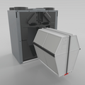 Cut-Out Zehnder Enthalpie Exchanger for ComfoAir Comfortable indoor ventilation 