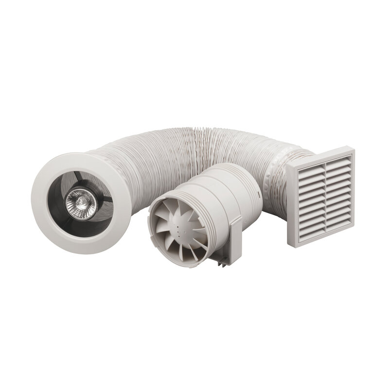 Cut-Out Comfortable indoor ventilation 3D view