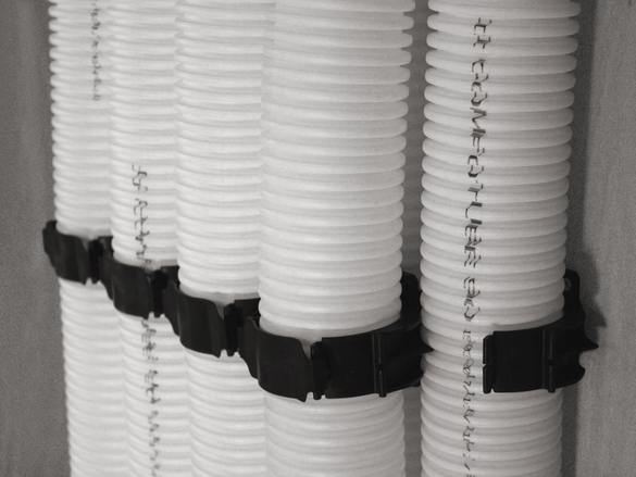 Rendering Zehnder ComfoFix Link CT Comfortable indoor ventilation Bottom view