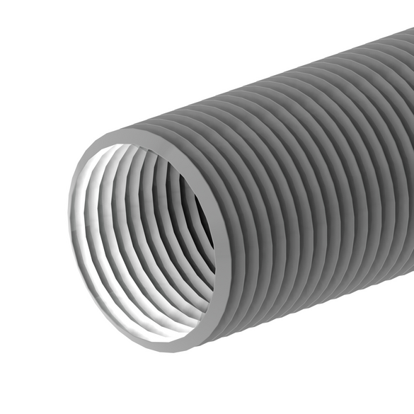 Rendering Zehnder ComfoMain flexiduct Comfortable indoor ventilation Angled view