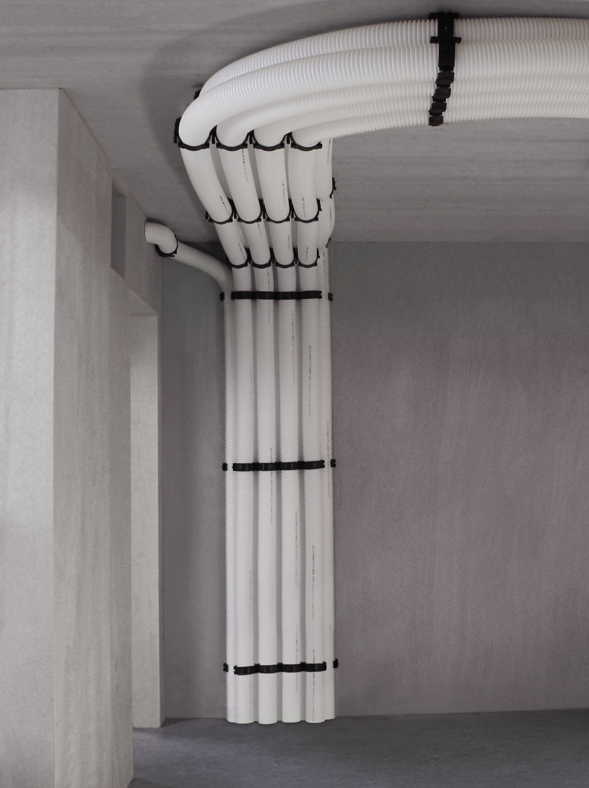 Rendering Zehnder ComfoFix Link CT Comfortable indoor ventilation Bottom view