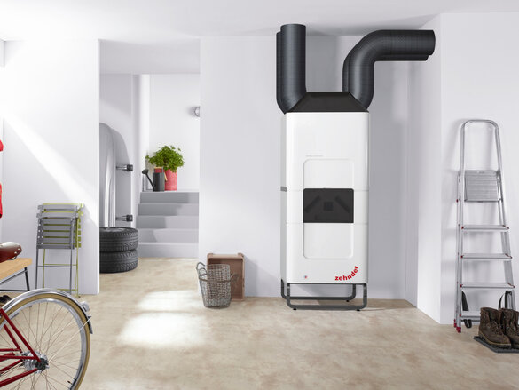 Rendering Zehnder ComfoClime 36 Comfortable indoor ventilation Front view