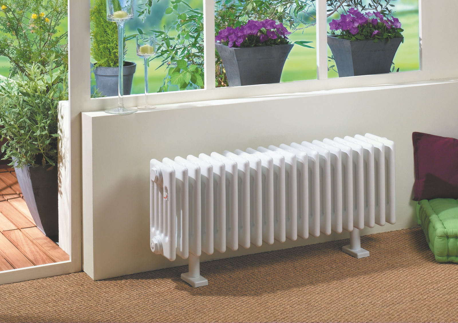 Zehnder Charleston elektrický Rendering Decorative radiator