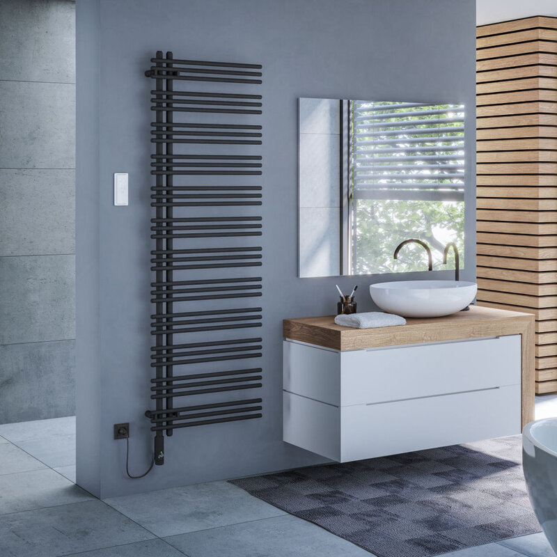 Cut-Out Zehnder Yucca Asym Decorative radiator 