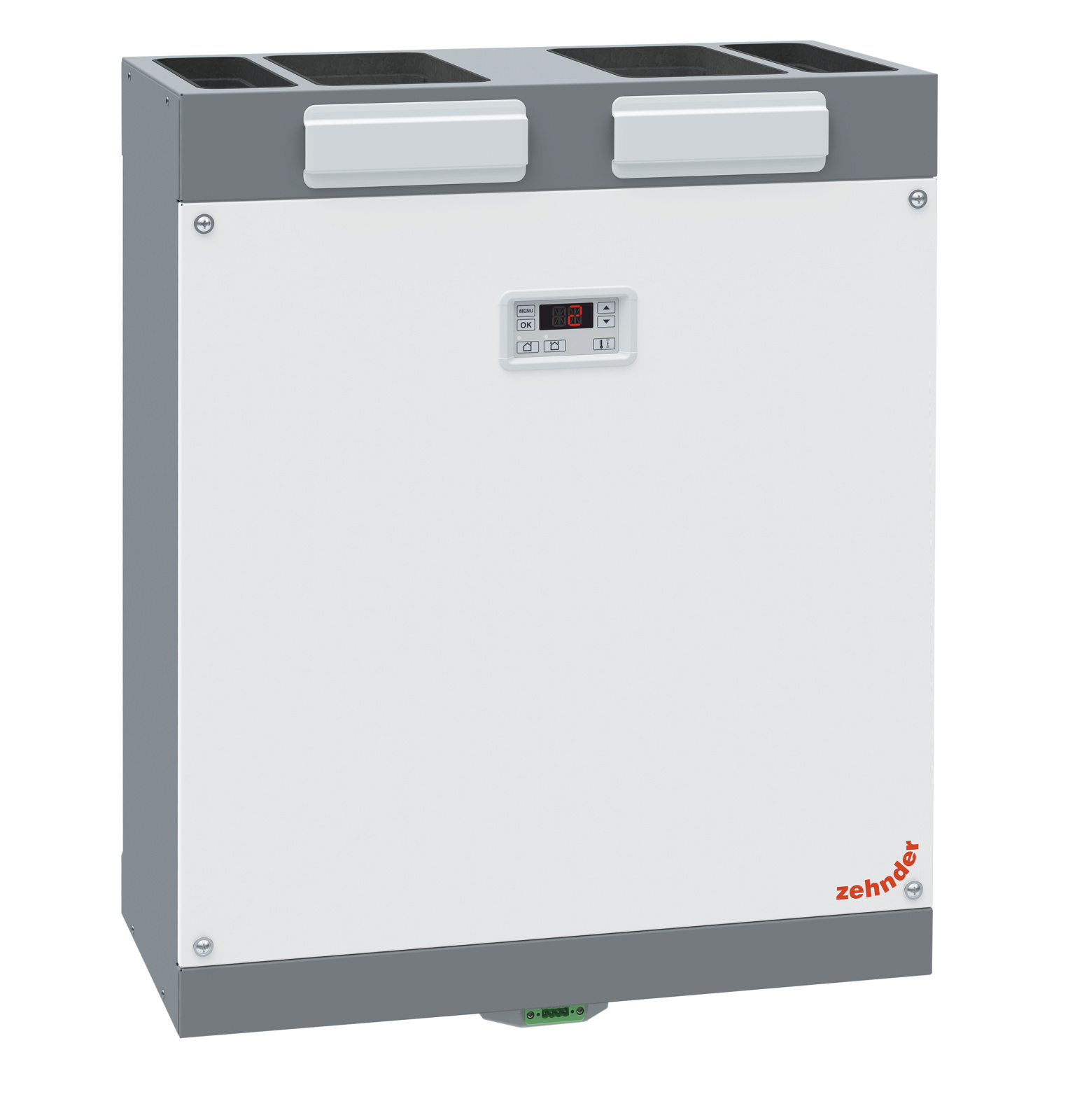 Cut-Out Zehnder ComfoAir 180 Comfortable indoor ventilation Front view