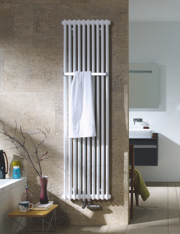  Zehnder Charleston Bar Decorative radiator Front view