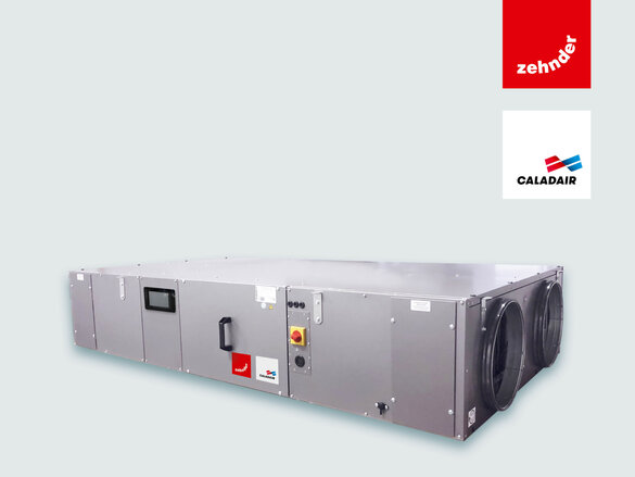 Cut-Out Zehnder Neotime Comfortable indoor ventilation Angled view