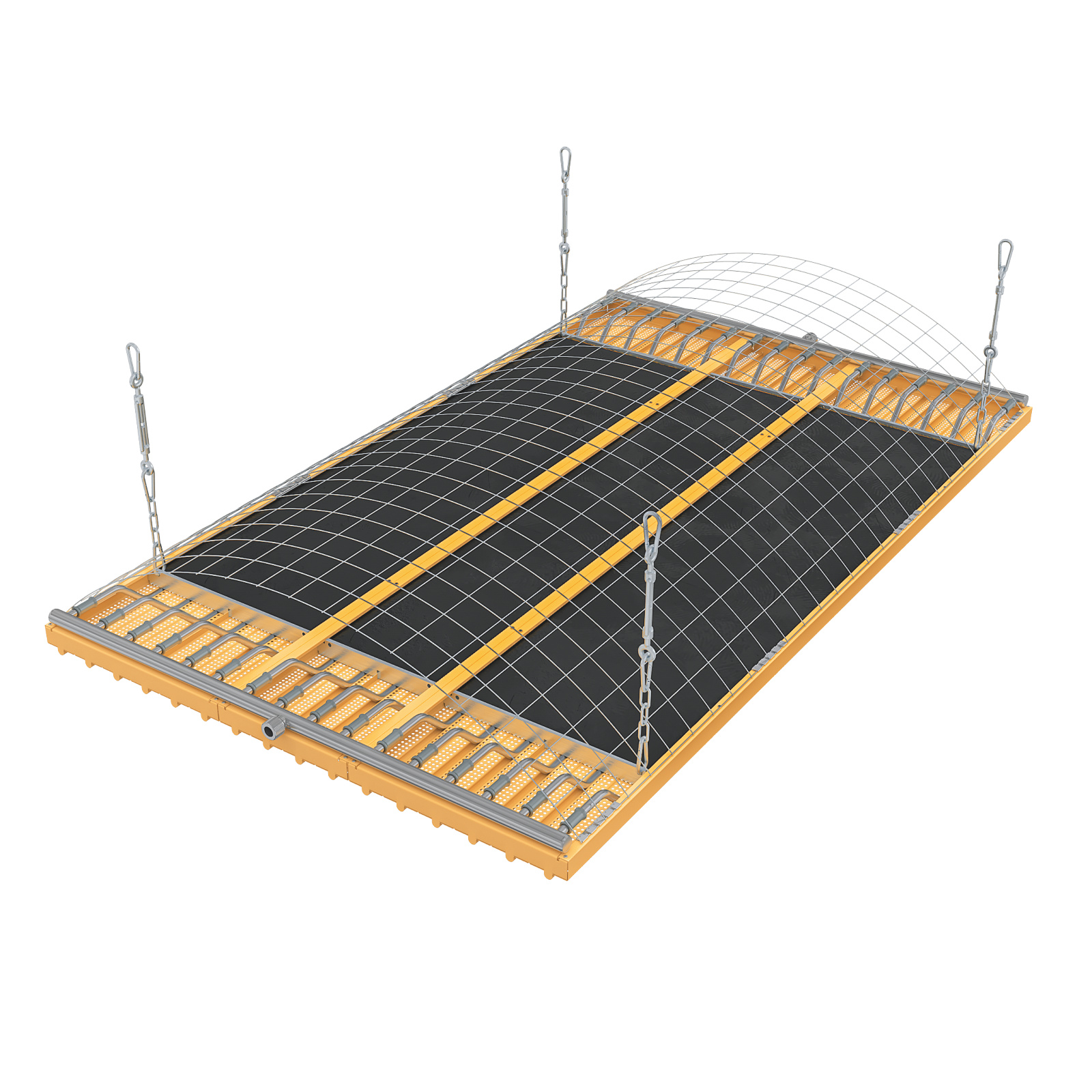 Cut-Out Zehnder ZFP Heating and cooling ceiling system 