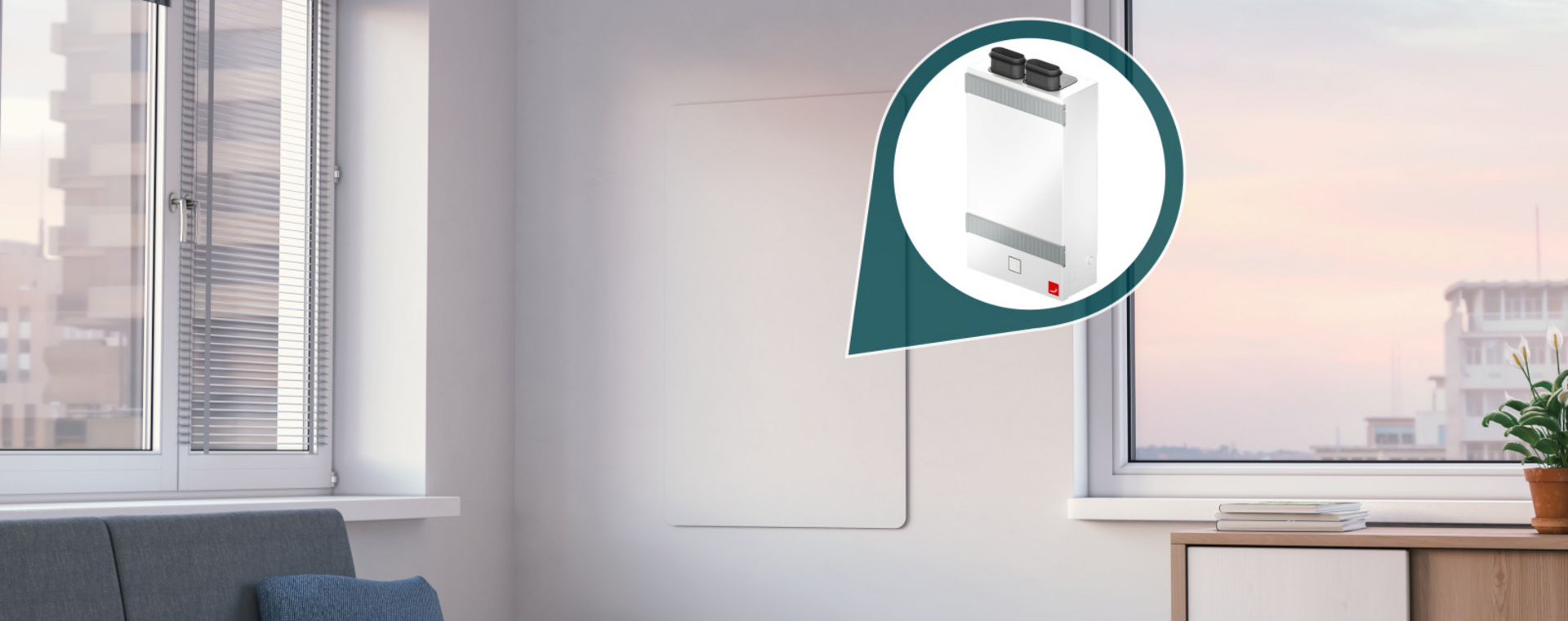 CA Fit 100, milieu, Livingroom, Design Cover, comfo Valve Luna,